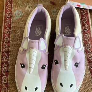 Vans Pastel Unicorn Slip-On Sneakers